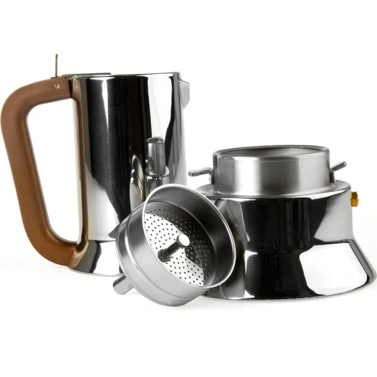 alessi | 9090 espressokanne | design richard sapper