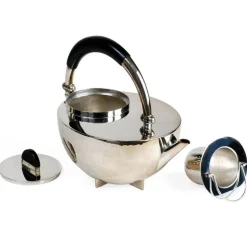 alessi | original bauhaus modell: bauhaus-teekanne | design marianne brandt 1924
