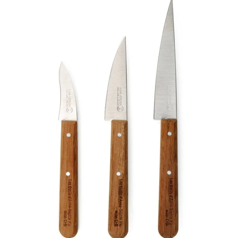 andré verdier | ecook küchenmesser set 3 teile | design c+b levebvre
