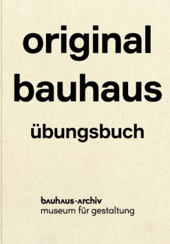 bauhaus-archiv | original bauhaus übungsbuch | deutsch