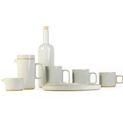 hasami | hohe kanne hellgrau glänzend glasiert | design takuhiro shinomoto