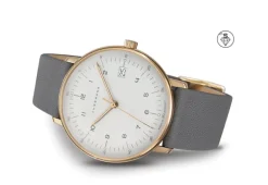 junghans | ø 32,7mm, vergoldet | design max bill