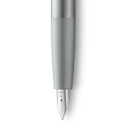 lamy aion füller | olivesilver, feine feder – design jasper morrison