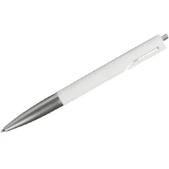 lamy noto kugelschreiber | weiss-metallic – design naoto fukasawa