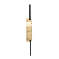 leff | tube watch, ø 42mm, messing | design piet hein eek