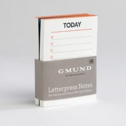 letterpress notes set | message + to-do-list