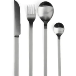 mono | a besteck 4-teilig, messer mit langer klinge | design peter raacke