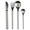 mono a besteck | 4-teilig, messer kurze klinge – design peter raacke