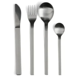mono a besteck | 4-teilig, messer kurze klinge – design peter raacke