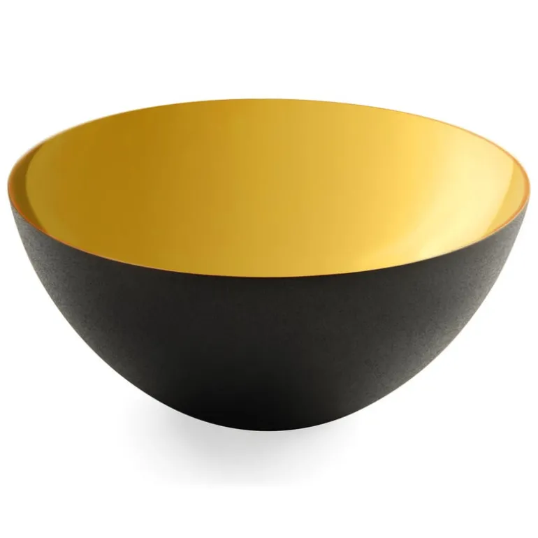 normann copenhagen | krenit schale 38 cm | goldfarben