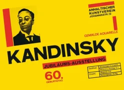 poster 60. geburtstag von kandinsky