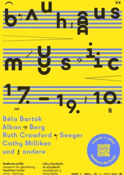 poster bauhaus music 2024