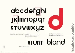 poster universal-alfabet | herbert bayer