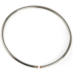 san lorenzo | halsreifen flexibel silber/kupfer, ø 4mm