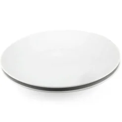 tac weiß | kuchenteller Ø 19 cm, 2 stück – design walter gropius + k. de sousa