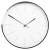 wanduhr strichblatt groß | design max bill