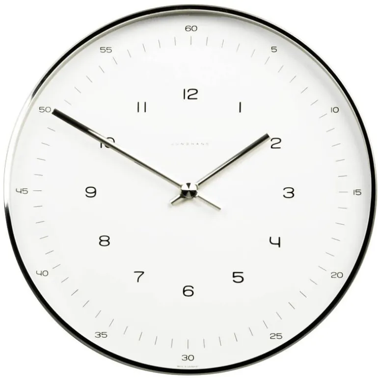 wanduhr zahlblatt groß | design max bill